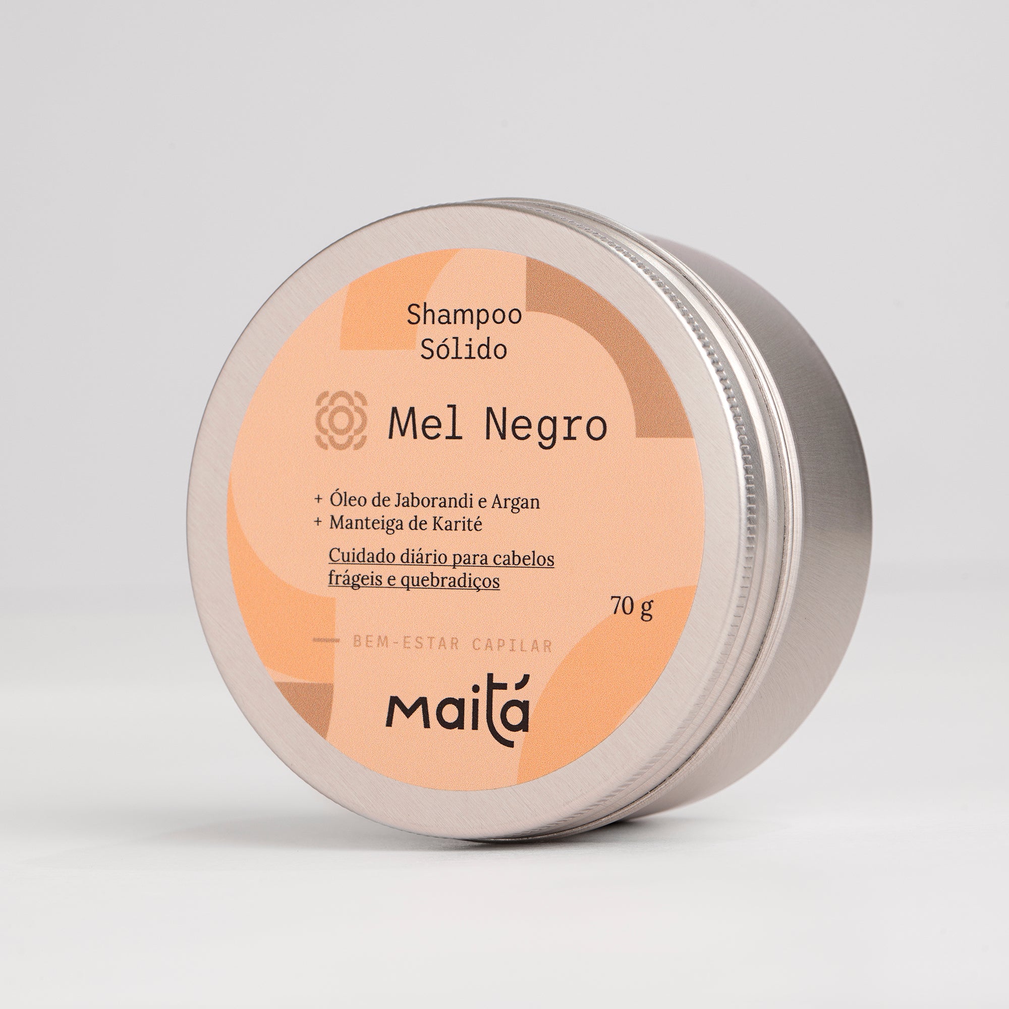 Duo Shampoo e Condicionador Sólido Mel Negro