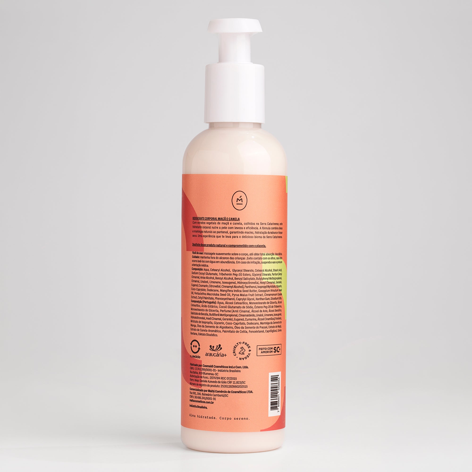 Hidratante Corporal Maçã e Canela