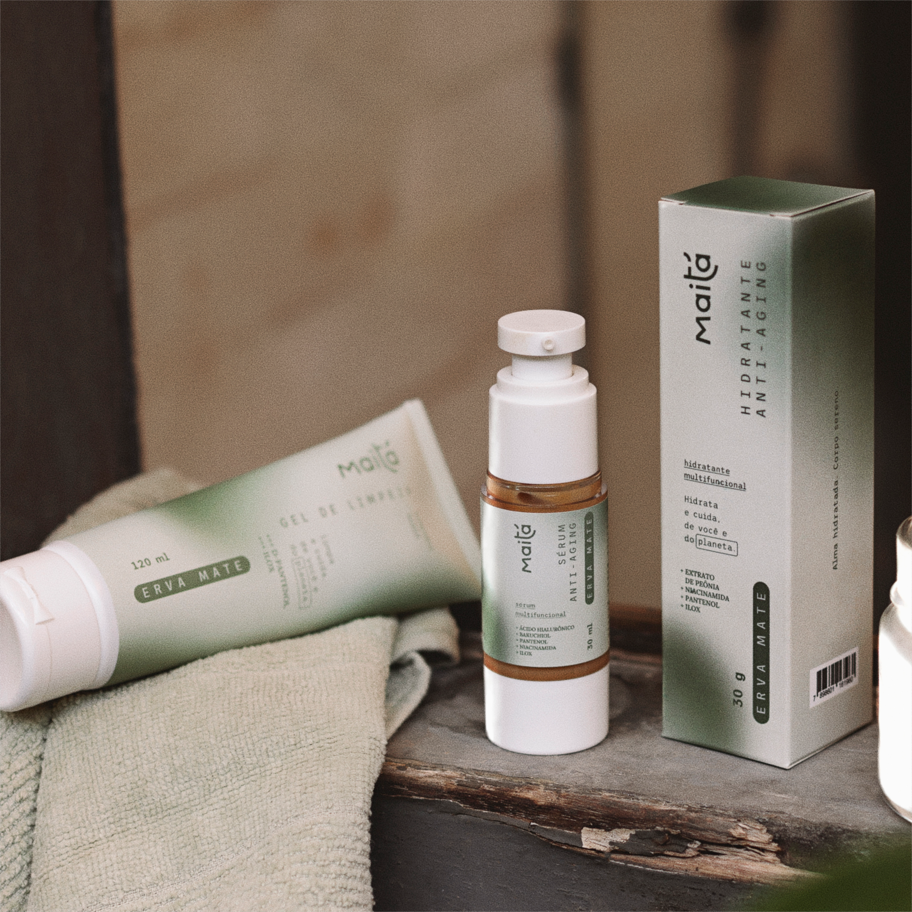 Kit Skincare Erva Mate
