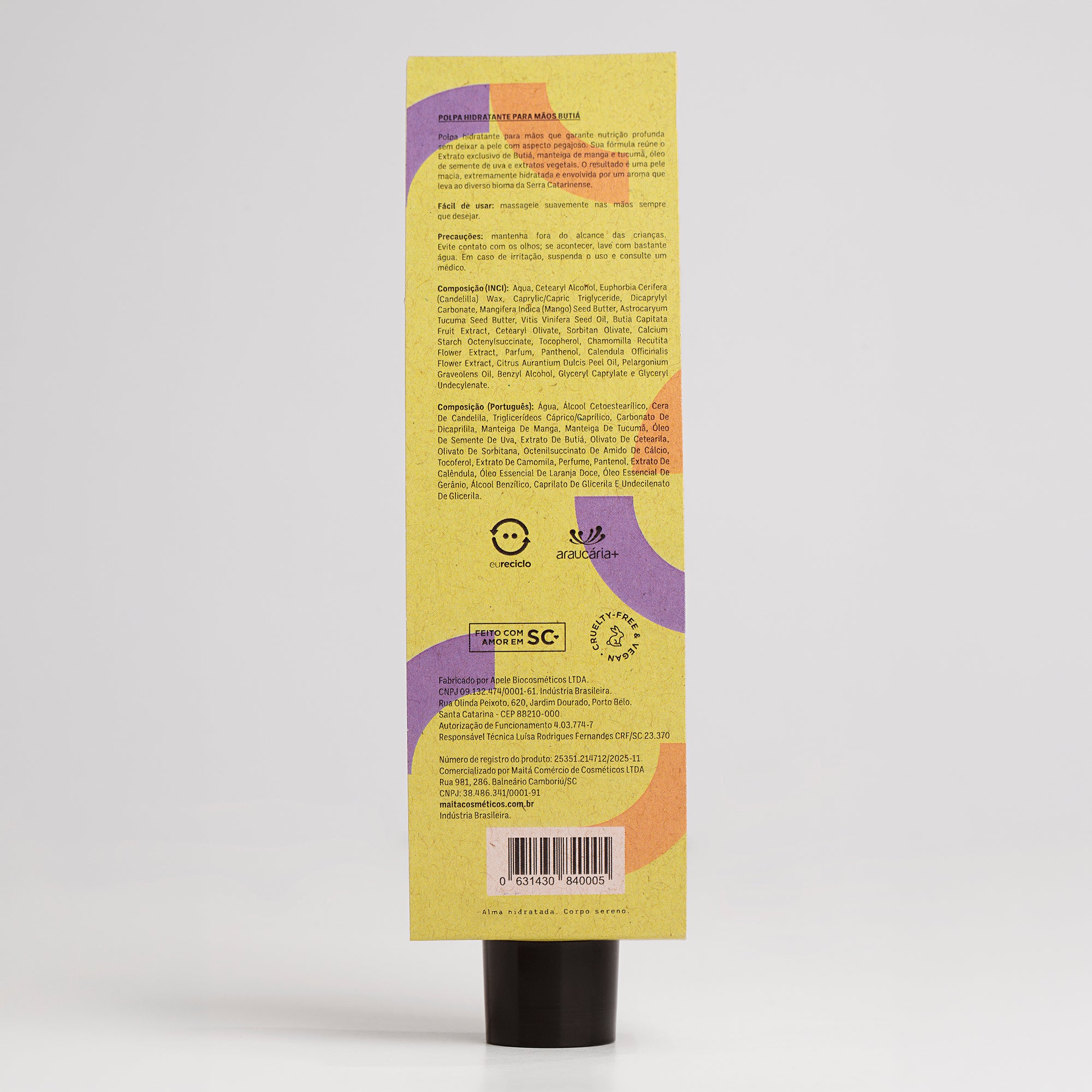 Polpa Hidratante de Mãos Butiá